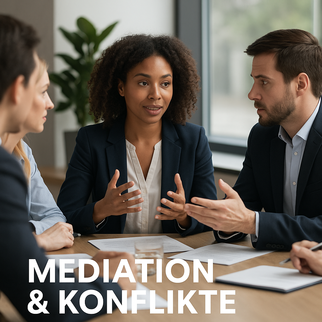 Führungskräfte im Gespräch